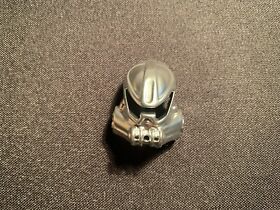 Lego Bionicle Toa Metru Vakama, Huna Mask 47308, Custom Metallic Chrome Silver