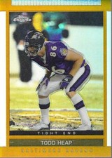 2003 Topps Draft Picks and Prospects Chrome Gold Refractors Football Card Pick