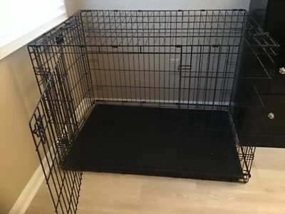 | MidWest Life Stages 2 Door Folding Crate #1642DD, 42x28x31” For Large Dogs - Image 1 of 4