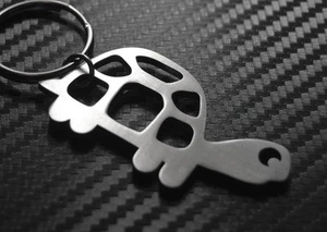 TORTOISE Reptile Pet Terrapin Turtle keyring Keychain Key Fob Key Gift - Picture 1 of 1