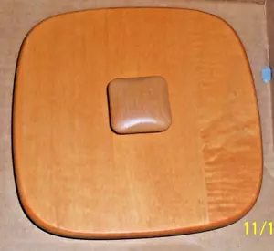 NEU im Karton Longaberger klassische Oberfläche mittlerer Löffel Korb Holzhandwerk Deckel # 51110 - Bild 1 von 9