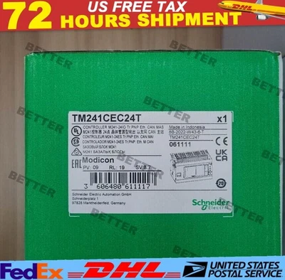 TM241CEC24T PLC Programmable Controller  IN STOCK ship by UPS US Free TAX - Image 1 of 4