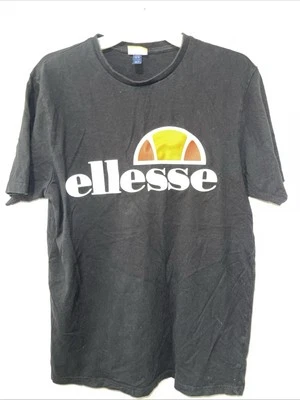 Camiseta vintage para hombre ELLESSE Italia logo azul marino talla L Foto 1 de 4