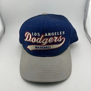 Gorra de béisbol vintage de los Dodgers de Los Ángeles Starter Script años 90 gorra con cierre a presión - Imagen 1 de 11