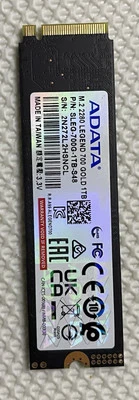 ADATA 1TB SSD M.2 2280 PCIe NVMe | ADATA LEGEND 700 GOLD | Slightly Used - Image 1 of 3