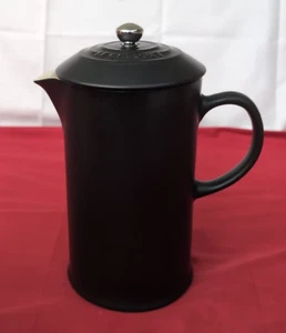 Le Creuset Steingut Cafetière French Press mit Edelstahlkolben - Bild 1 von 4