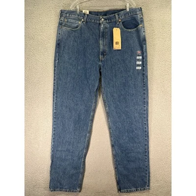 Levis 550 Jeans Mens 42x38 Blue Denim Relaxed Fit Tapered Leg Casual - Image 1 of 4