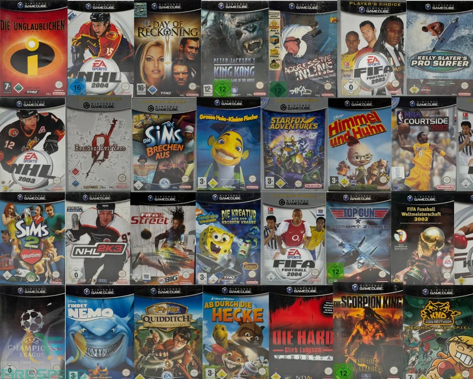 Nintendo Gamecube - Große Spiele Auswahl - Spielesammlung - Bild 1 von 1