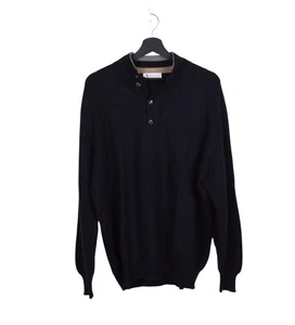 Suéter de punto de cachemir Brunello Cucinelli para hombre talla IT56-L/XL, S1594 - Imagen 1 de 6