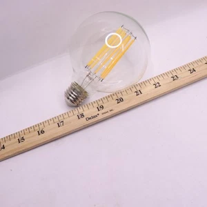 G30 Dimmable Cage Filament Clear Glass E26 Vintage Edison LED Light Bulb - Picture 1 of 4