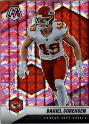 2021 Panini Mosaic Mosaic Camo Pink #7 Daniel Sorensen - FB - Image 1 of 2