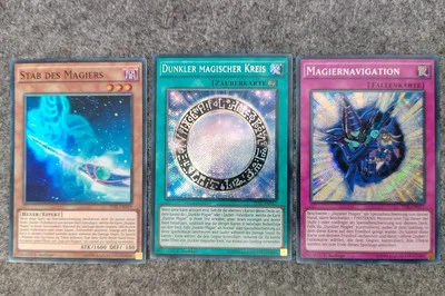 STAB DES MAGIERS DUNKLER MAGISCHER KREIS & MAGIERNAVIGATION - TDIL-DE 1. NM Set - Bild 1 von 4