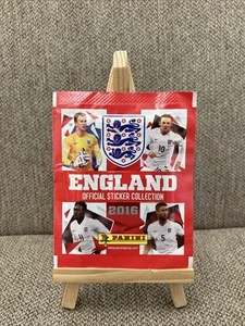 PANINI ENGLAND 2016 OFFICIAL STICKER COLLECTION SEALED STICKER PACK - Picture 1 of 2