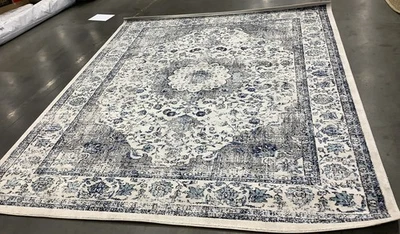 Tapete de mancha traseira marfim/cinza 8'-0" x 10'-0", preço reduzido 1172681935 EVK220D-8 - Imagem 1 de 4