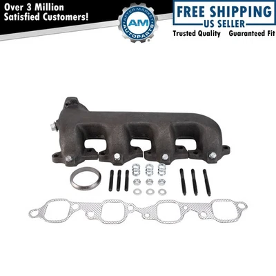 Colector de escape izquierdo compatible con Chevrolet 1973-1997 1973-1991 GMC Foto 1 de 4
