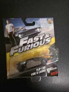 FLIP CAR VIRE O CARRO FAST & FURIOUS 1:55 HOT WHEELS DIECAST 2016 Damaged Card - Picture 1 of 1