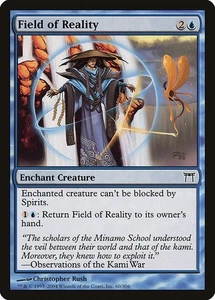 (2x) FIELD OF REALITY - Champions of Kamigawa – MTG Magic the Gathering Card - Picture 1 of 5