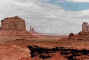 FOTOGRAFÍA ENCONTRADA Vintage Southwestern Buttes Color ORIGINAL Instantánea 48 60 K - Imagen 1 de 1