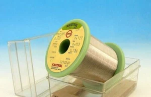124g SPOOL NICHROME 50AWG 0.025mm 2220 O/m 676 O/ft Resistance WIRE Nikrothal - Picture 1 of 1