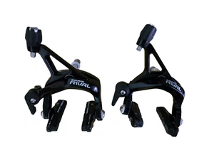 Sram Rival Rim Brake Set SwissStop pads Black Calipers Set F&R Road bike - Picture 1 of 10