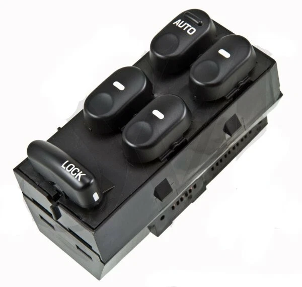 Interruptor de ventana eléctrica 901-002 conductor delantero lado izquierdo nuevo negro mano derecha Foto 1 de 1