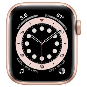 2020 - Apple Watch Series 6 Cellular 40mm Aluminum (Gold) - Very Good - Zdjęcie 1 z 3