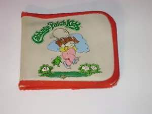 Cabbage Patch Kids Wallet White with Red Wallet 1983 - Picture 1 of 4