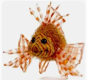 GANZ WEBKINZ Lionfish HM355 Plush Stuffed with No Code~~RETIRED - Picture 1 of 6