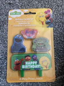 Sesame Street Birthday Candle Set - Picture 1 of 1
