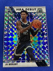 2019-20 #274 Ja Morant Panini Mosaic Basketball NBA DEBUT Silver Prizm RC - Picture 1 of 6