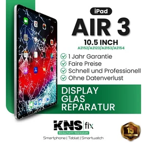 iPad Air 3 10.5" Display Frontglas Reparatur Glas Tausch✅ 24 Stunden! - Bild 1 von 5