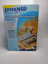 LitterMaid Waste Receptacles LMR200 - 12 Receptacles With Lids