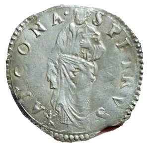 Italien, Stato Pontificio (Päpststaaten). Julius III AR Giulio. 1550-1553 28mm - Bild 1 von 3