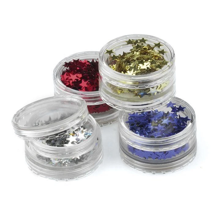 Stargazer Cosmetic Grade Glitter Stars for Face & Body, Vegan (various) - Image 1 of 1