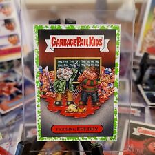 2019 Garbage Pail Kids Revenge Oh, The Horror-ible Figuring Freddy 5a GREEN GPK