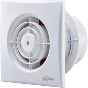 4 Inch Bathroom Exhaust Fan, 12W Quiet Bathroom Fan, Wall & Window Mounted Vent  - Picture 1 of 12