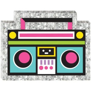 Awesome Party 80s Mini Boom Box Retro Vintage Dance Birthday Party Decorations - Picture 1 of 1