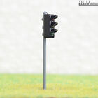 4 x traffic light signal HO OO scale model cross walk LED pedestrian lamp #GR3