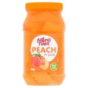 Nature's Finest Peach Slices in Juice 700g Pack of 4 - Picture 1 of 1