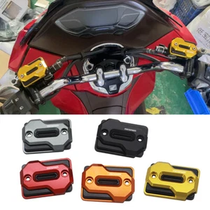 2Pcs Brake Clutch Pump Fluid Reservoir Oil Cups Cover For Honda CBR150 250 300 - Picture 1 of 17