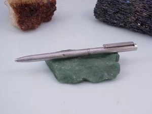 Rotring Ballpoint Pen 925 Sterling Silver Vintage Design Grid Pattern Classic - Picture 1 of 8