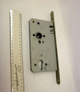 24590 ABUS Einsteckschloss ESH PZ 65/20 R HG rechts 92mm Haustürschloss Haustür  - Picture 1 of 3