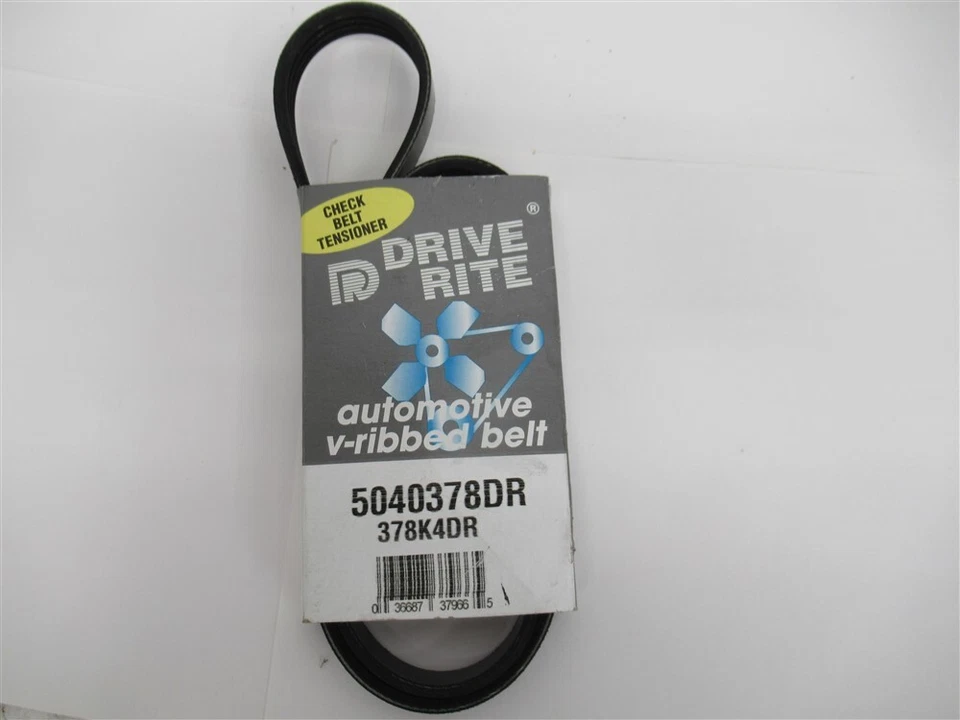 Drive Rite 5040378DR, correa serpentina acanalada en V Foto 1 de 1