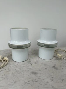 PAIR OF LATE MURANO GLASS LAMPS 70s VENINI M. TICCÒ NEBULA MOD. 823.00 - Picture 1 of 14