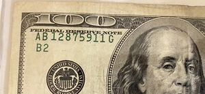 🔥🔥error $100 Federal reserve note 1996 Jumbled Up Shift Error🔥🔥🔥 - Picture 1 of 4