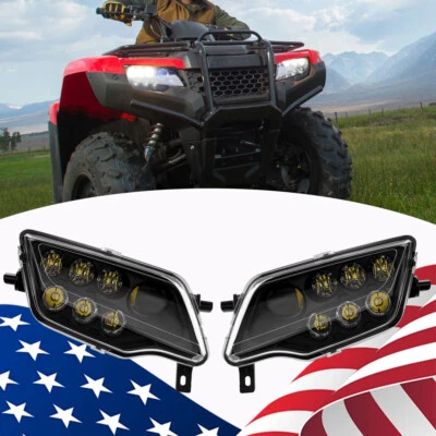 Faro LED haz alto/bajo para Honda Pioneer 1000 SXS1000M3 SXS1000M5 Rancher 420 Foto 1 de 4
