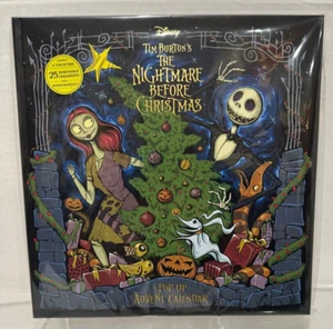 Tim Burton-The Nightmare Before Christmas: Advent Calendar and Pop-Up Book MINT - Picture 1 of 12