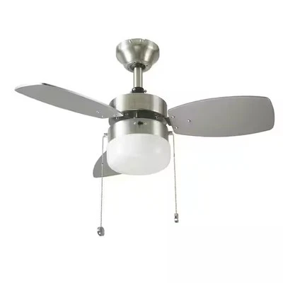 Hampton BayTriplicity 30 in. Indoor Brushed Nickel Ceiling Fan - Image 1 of 2