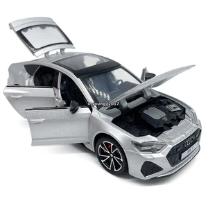 1/32 Audi RS7 Model Car Diecast Toy Cars Metal Vehicle for Kids Adults Silver - Picture 1 of 12
