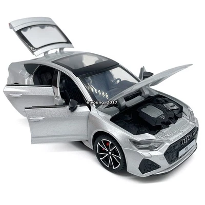 1/32 Audi RS7 Model Car Diecast Toy Cars Metal Vehicle for Kids Adults Silver - Image 1 of 4